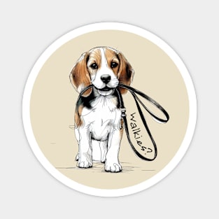 WALKIES - Beagle Magnet